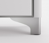 ILVE ES5308001000008 Majestic Leg (Single Leg) (Chrome)
